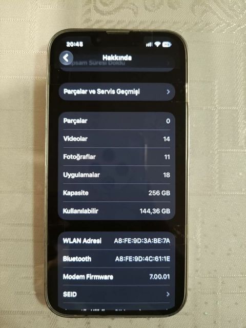 IPhone 13, 256 GB, Gümüşü, Face ID — Mehdiabad