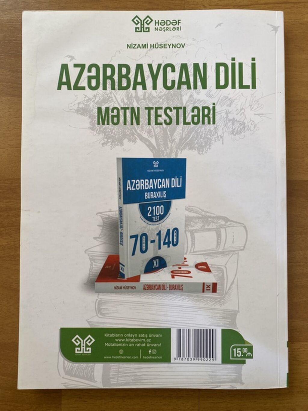 XI sinif şagirdləri üçün buraxılış imtahanına sistemli hazırlıq — Kitablar, Bakı (4)