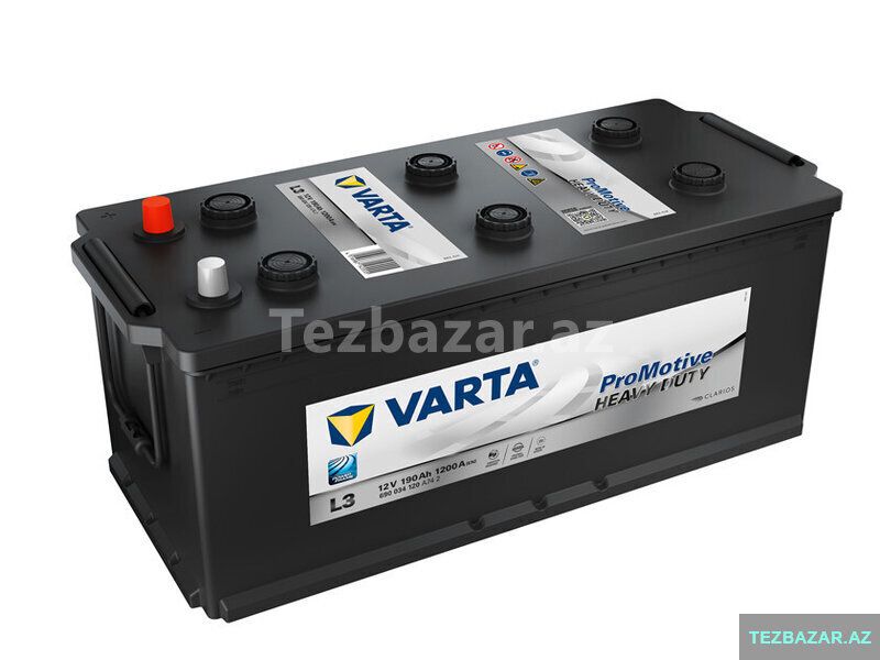 12v 190ah Varta akkumulyator — Akkumulyatorlar, Bakı