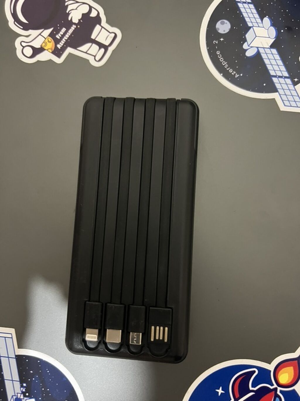 Allison daşınan enerji bankı (powerbank) - Rəng: qara, mat korpus — Powerbank-lər, Digah (2)