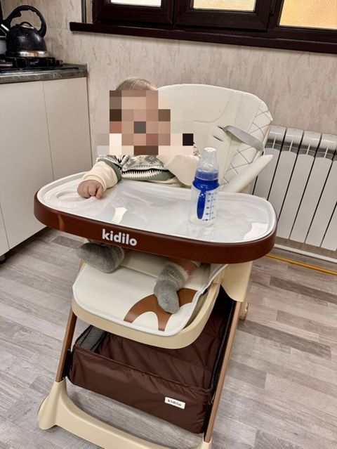 Kidilo uşaq yemək stulu - Çoxfunksiyalı dizayn: həm yemək, həm də — Mingəçevir