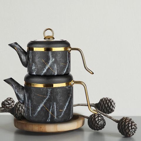 Çaydan dəsti 0195, qranit, 1100 ml — Bakı