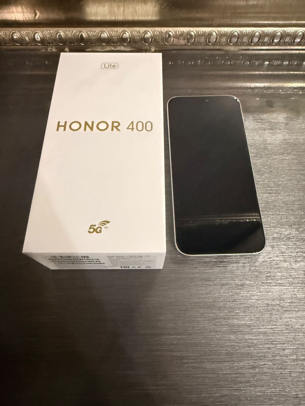 Honor 400 Lite, rəng - Gümüşü, Barmaq izi — Honor, Digah (4)