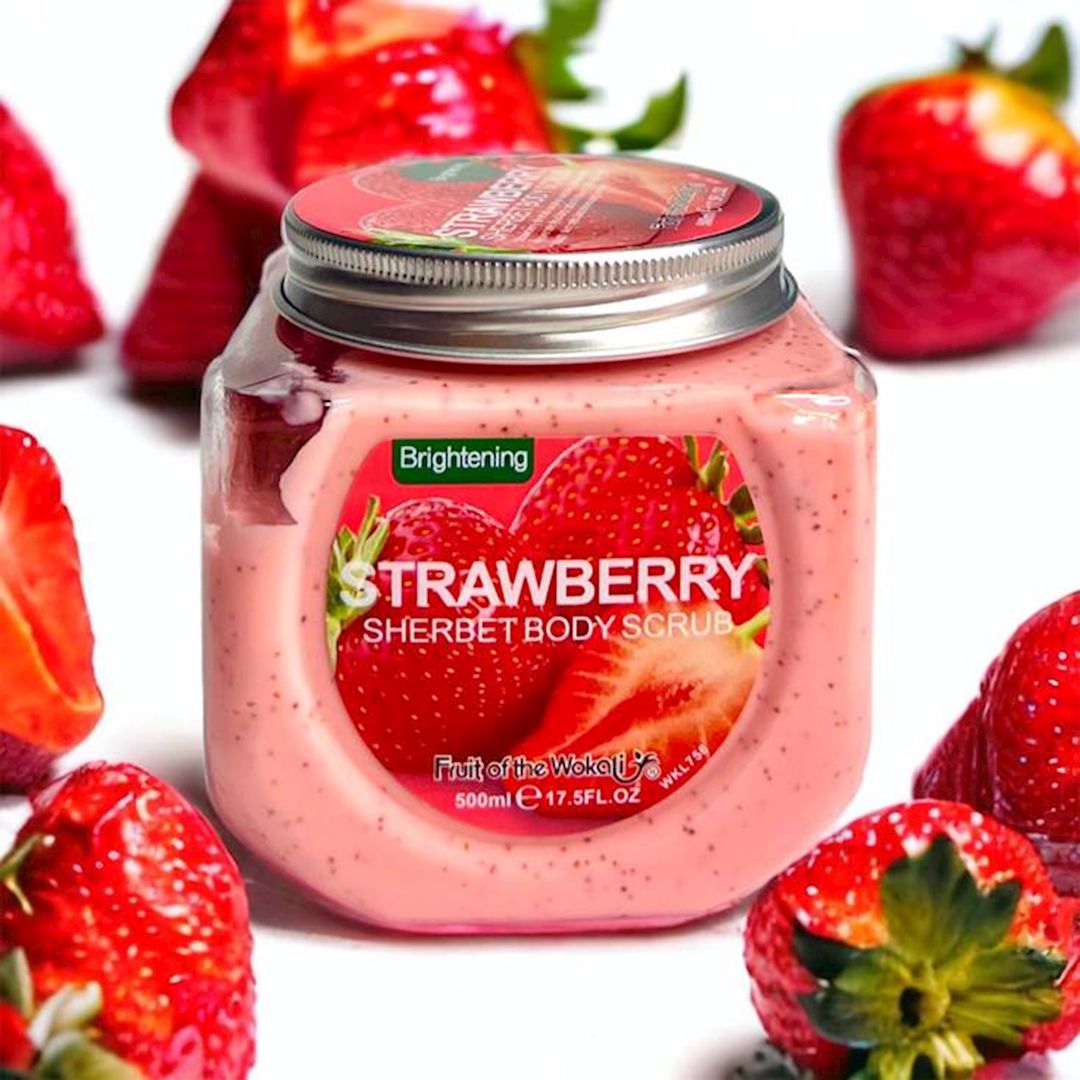 Bədən üçün skrab Wokali Strawberry Sherbet 500 ml — Mallar, Bakı (2)