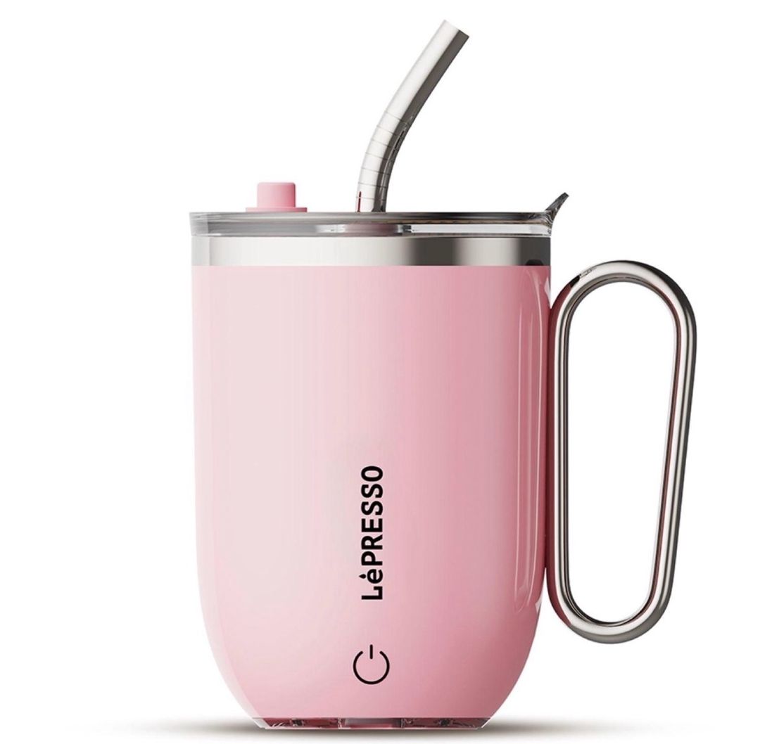 LePresso Sip Spin Magnetic Auto Stirring Mug — Qablar və mətbəx əşyaları, Bakı (2)