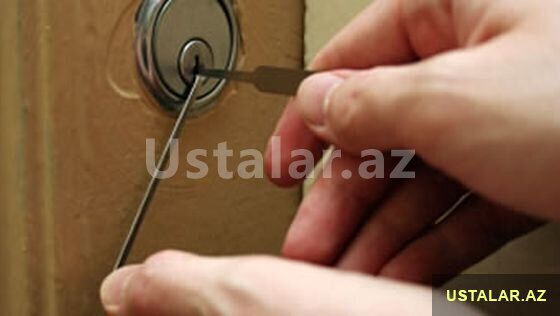 Çilingər zamok bağlı qapıların açılmasi — Kilidlərin açılması və təmiri, Bakı