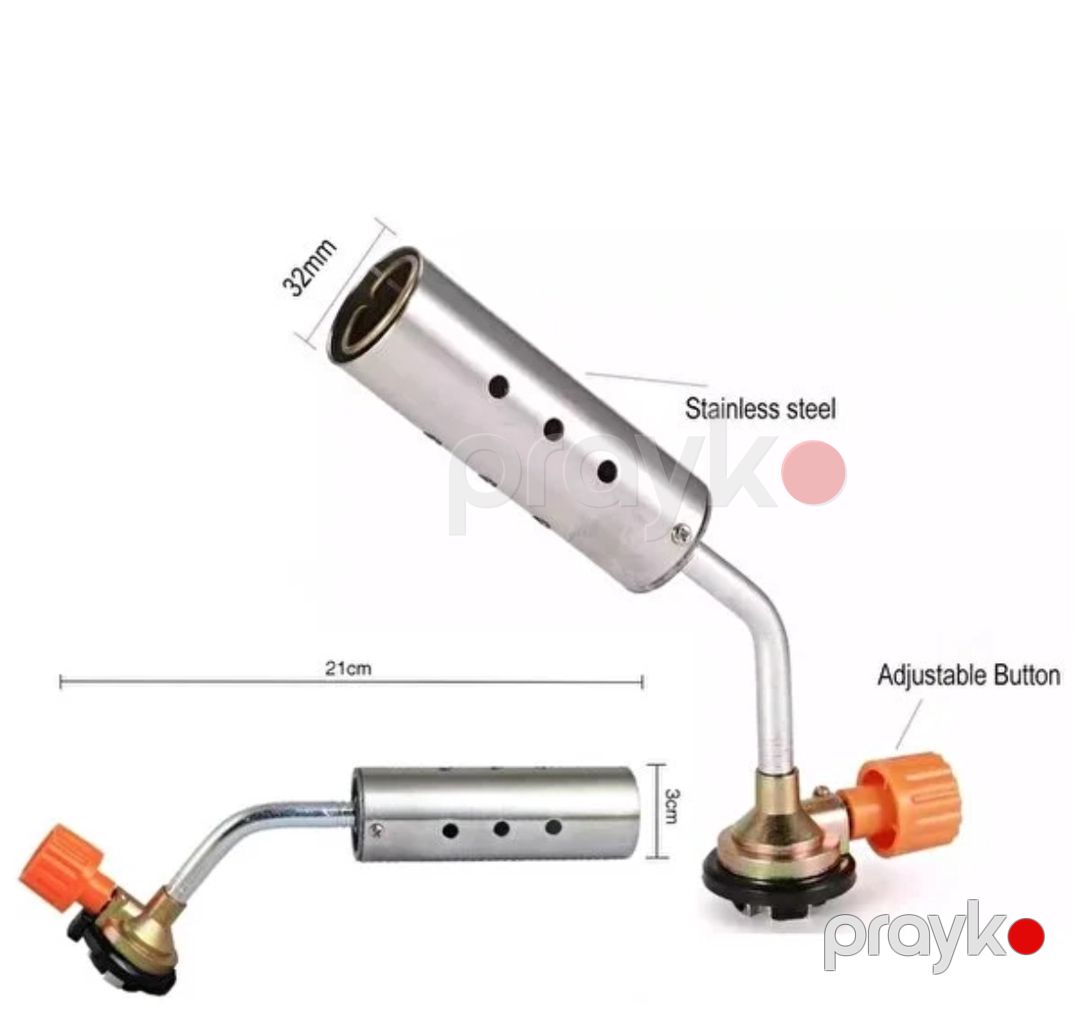 Alov tapançası barbekü üçün, tənzimlənən alov, 1300°C — Mallar, Bakı (3)