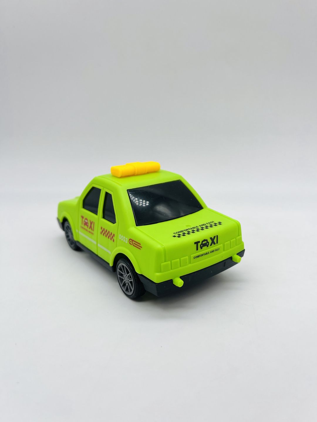 Oyuncaq maşın Taxi, plastik, yaşıl, 3 yaş — Mallar, Bakı (2)