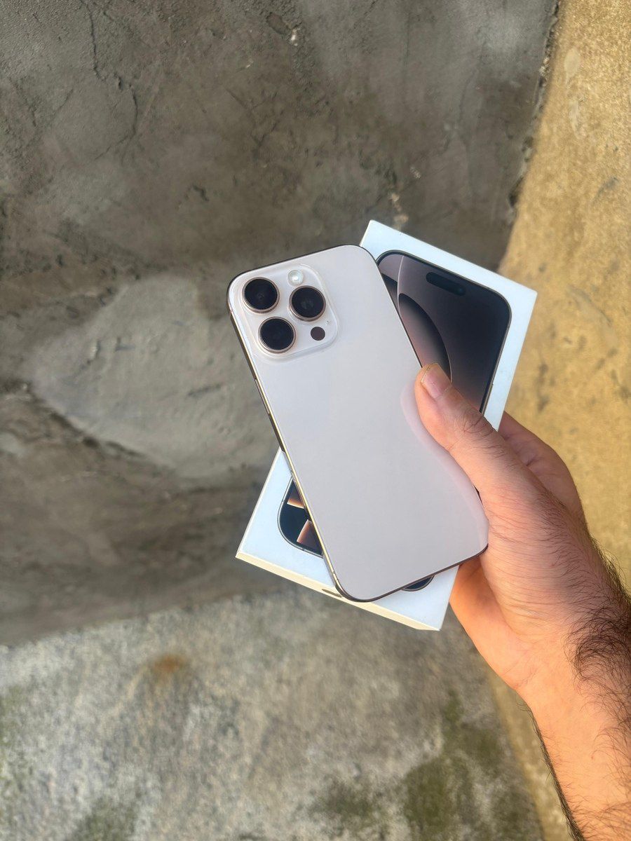 Apple iPhone 16 Pro Desert Titanium 256GB/8GB — Smartfonlar, Bakı