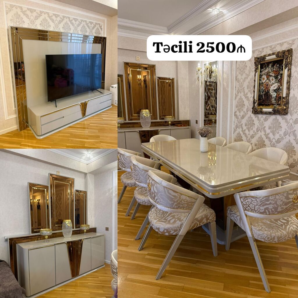 Endirim olundu Türkiyə istehsalı Qonaq dəsti satılır 2500₼. *Qiymət — Qonaq otağı üçün, Digah