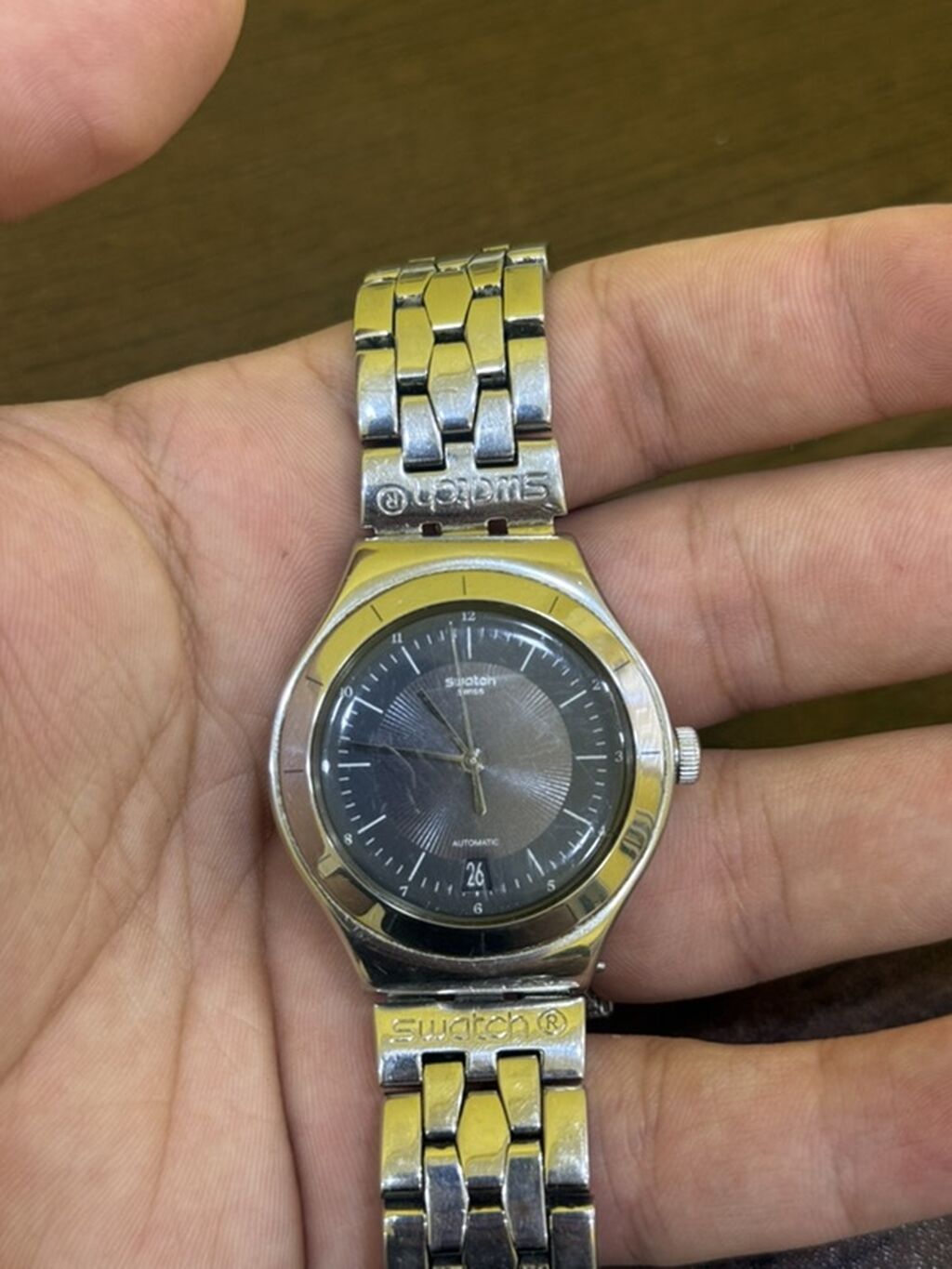 Swatch Irony Automatic kişi qol saatı - Kalibr: Mexaniki avtomatik — Qol saatları, Xırdalan (3)