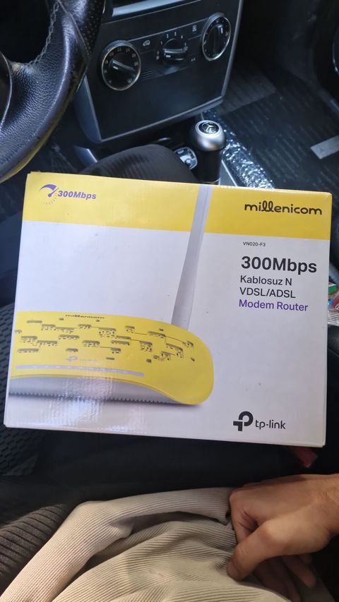 TP-Link Millenicom VN020-F3 modem-router - 300 Mbps sürətə qədər — Bakı