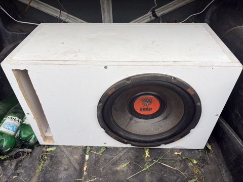 Avtomobil üçün subwoofer – Mystery markalı bas dinamikli, portlu (bass — Gəncə