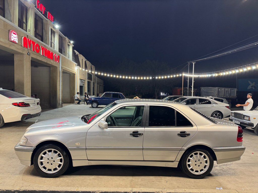 Mercedes C 180, 1.8 L, 2000 il, 260 000 km 45-BX-322 — Avtomobillər, Ağcabədi (7)