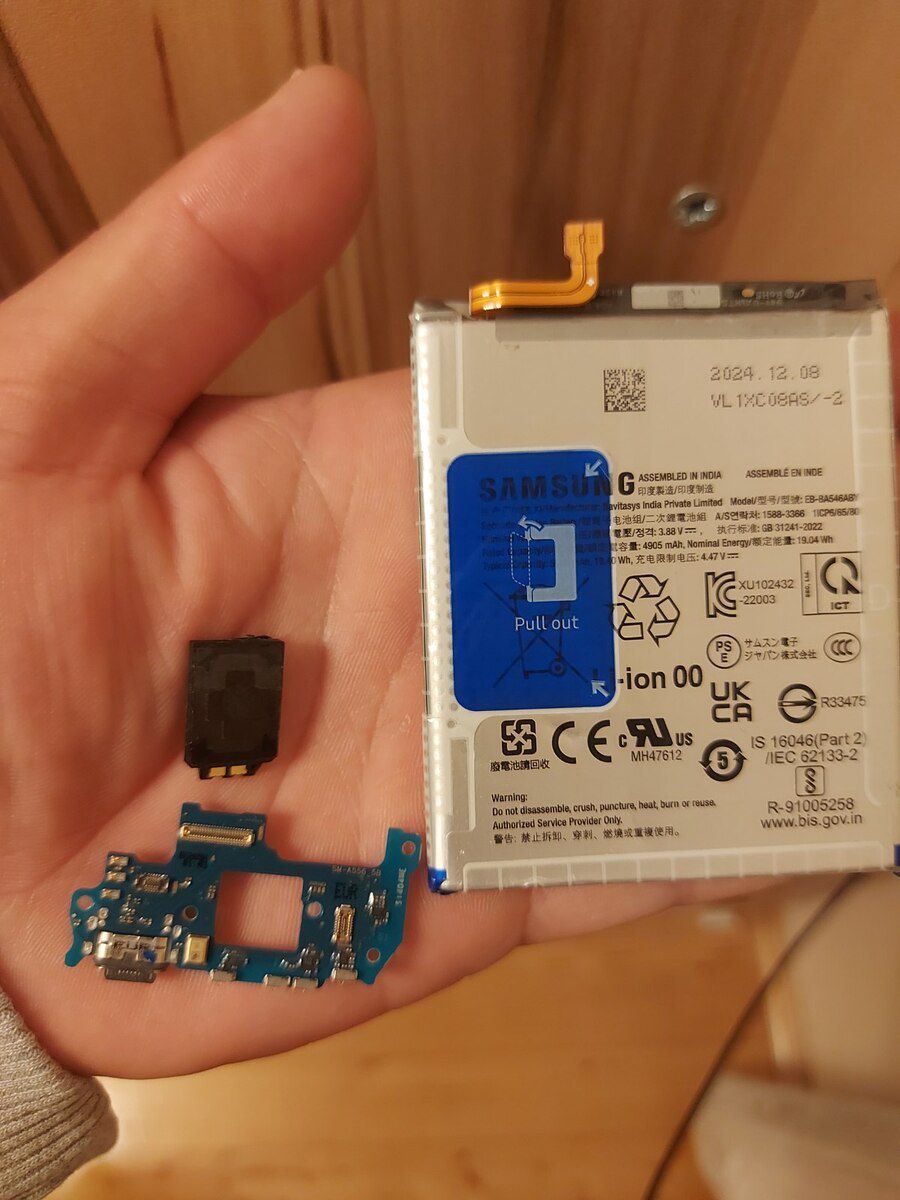 Samsung Galaxy A55 5G ehtiyat hissələri — Smartfonlar, Sumqayıt (4)