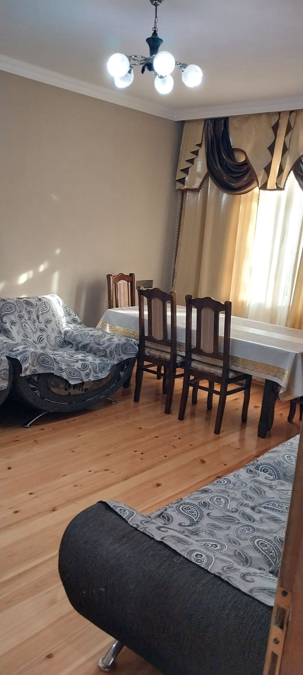 Kirayə mənzil – 2-ci mərtəbə, ayrı giriş - 2 otaqlı plan: geniş qonaq — Mənzil, Masazır (4)