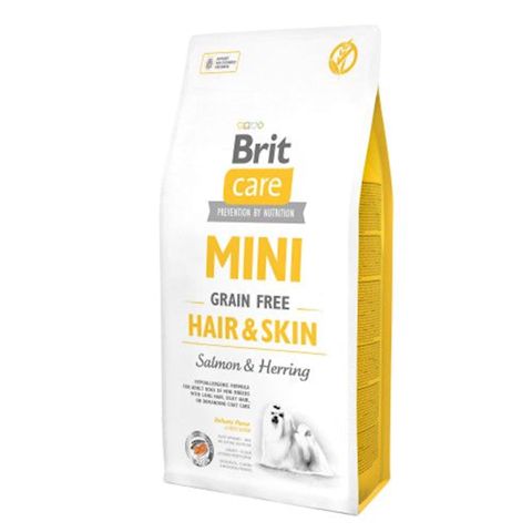 Quru yem Brit Care Mini Grain Free Hair&Skin xırda cinslər üçün 7 kq — Bakı