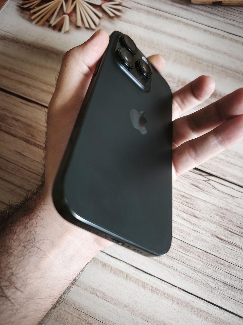 IPhone 16 Pro, 128 GB, Qara, Simsiz şarj — Apple iPhone, Digah (4)
