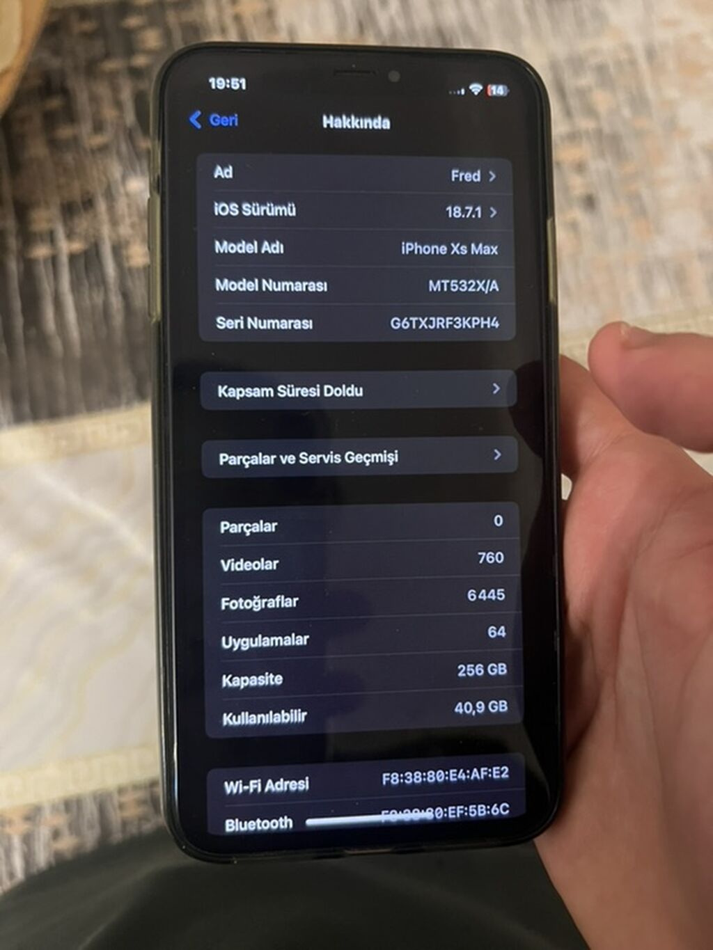 IPhone Xs, Qara, Qırıq — Apple iPhone, Masazır (5)