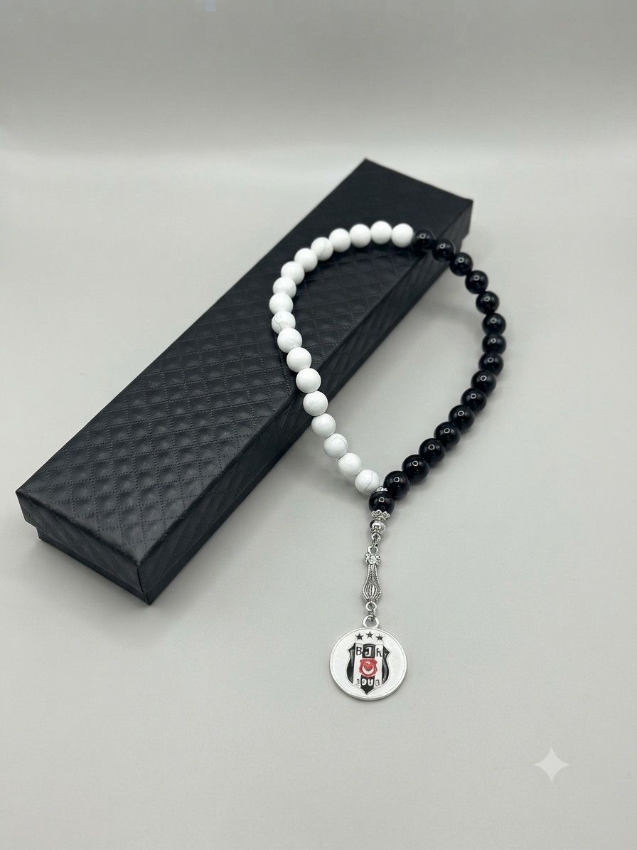 Təsbeh No brand, Ağ, Qara, Plastik, 175 mm — Mallar, Bakı (2)