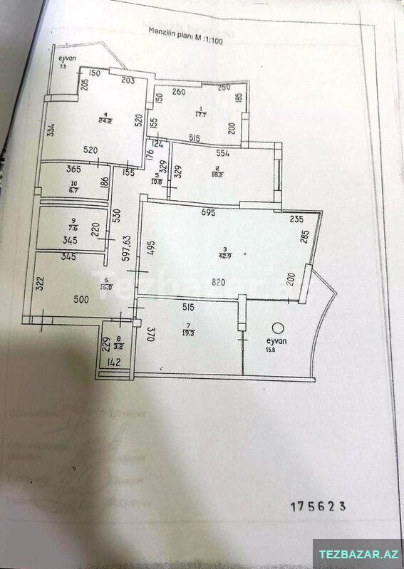 Satılır 4 otaqlı yeni tikili 205 m², 28 May m — Mənzil, Bakı (2)