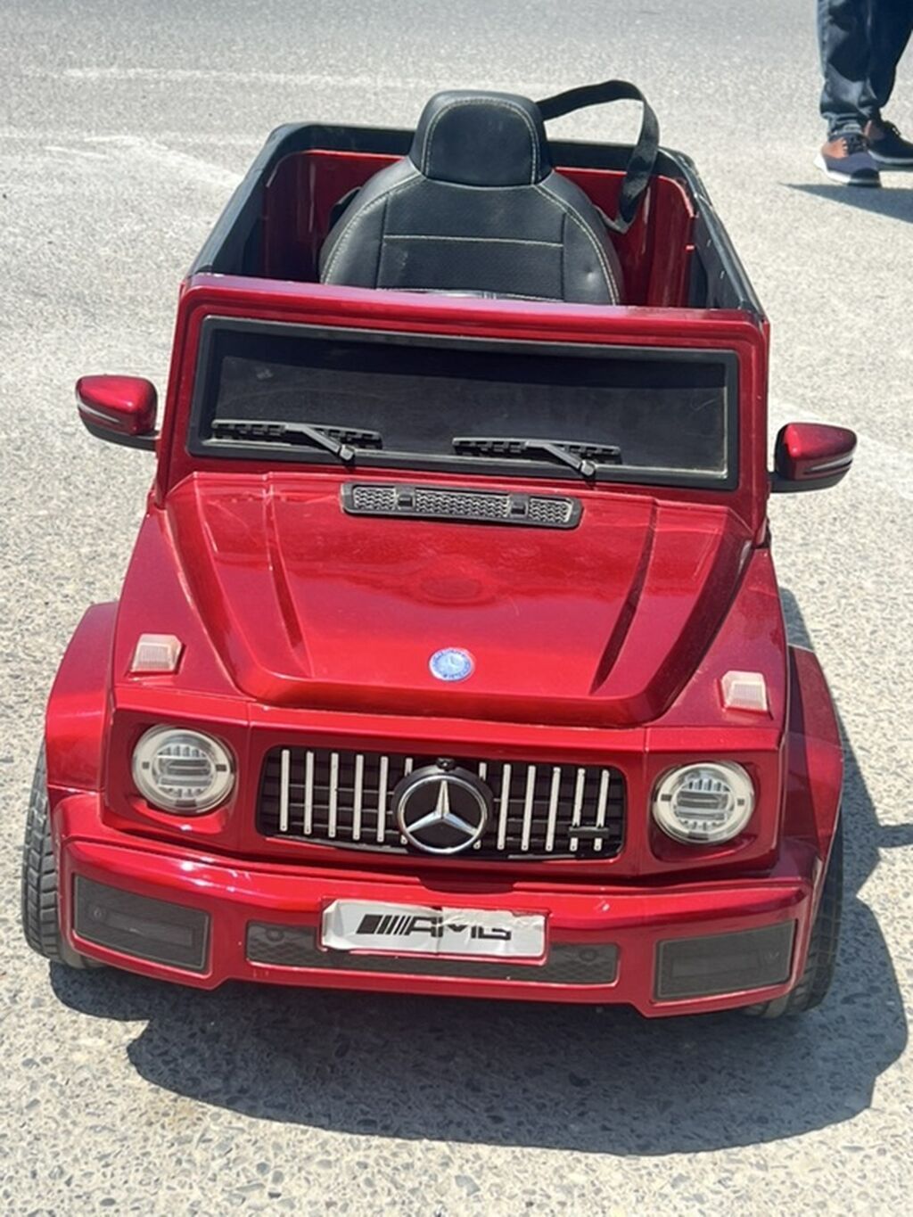 Uşaq üçün elektrikli minik maşını – Mercedes-Benz G-Class üslubunda — Uşaq avtomobilləri, Sumqayıt (2)