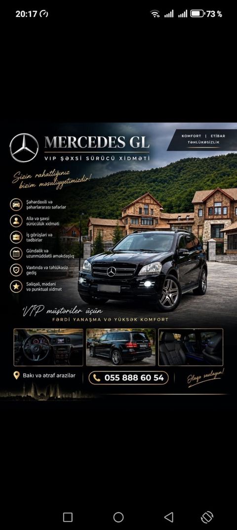 Minik avtomobili, Bakı — Taksi xidmətləri