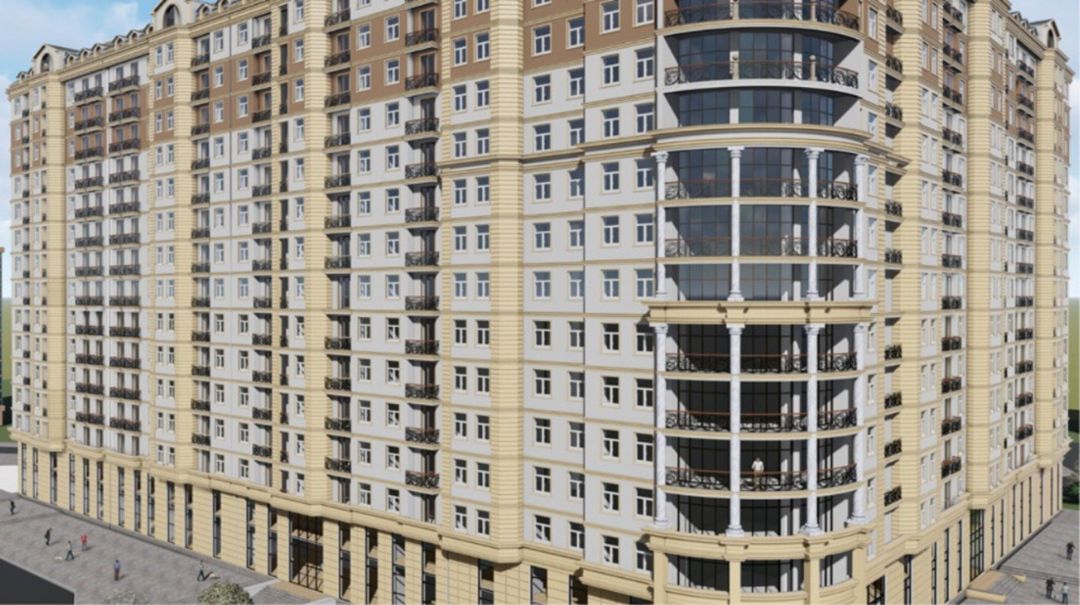 Satılır 1 otaqlı yeni tikili 54.8 m² — Mənzil, Bakı (5)