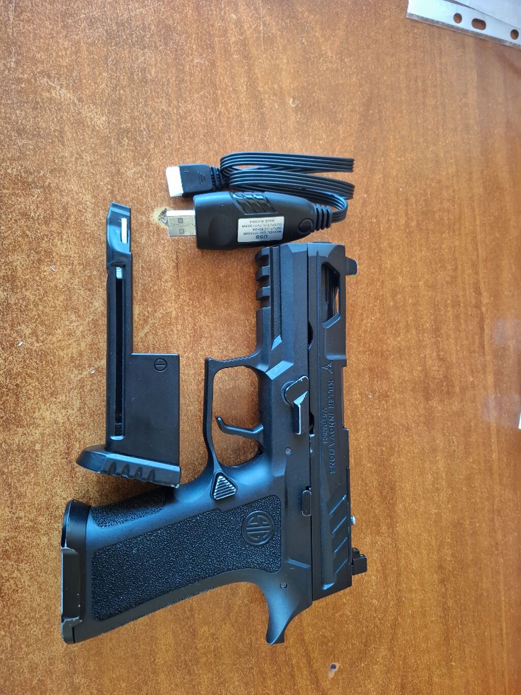 Başlıq: Metal Airsoft Blowback tapança – VSL P320C1 / DK-05 Açıqlama — Oyuncaq silahları, Sumqayıt (4)
