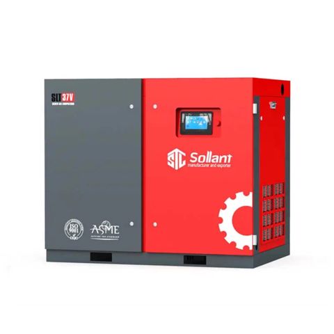 Hava kompressoru Sollant SLT-37 — 37 kW / 50 HP Vintli — Bakı