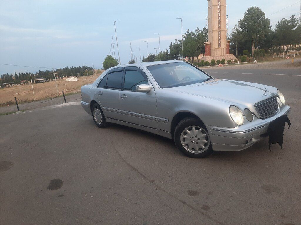 Mercedes E 220, 2.2 L, 1999 il, 370 000 km — Avtomobillər, Ağstafa (12)