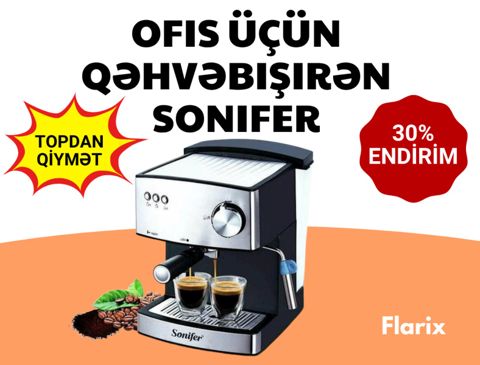 Qəhvə aparatı Sonifer SF-3528 Espresso — Bakı