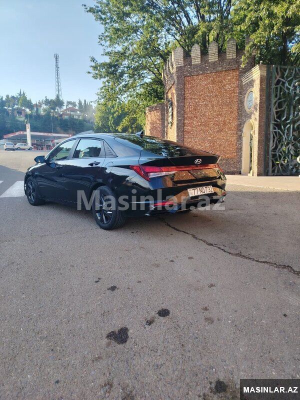 Hyundai Elantra, 2021 il 77-NQ-732 — Avtomobillər, Bakı (4)