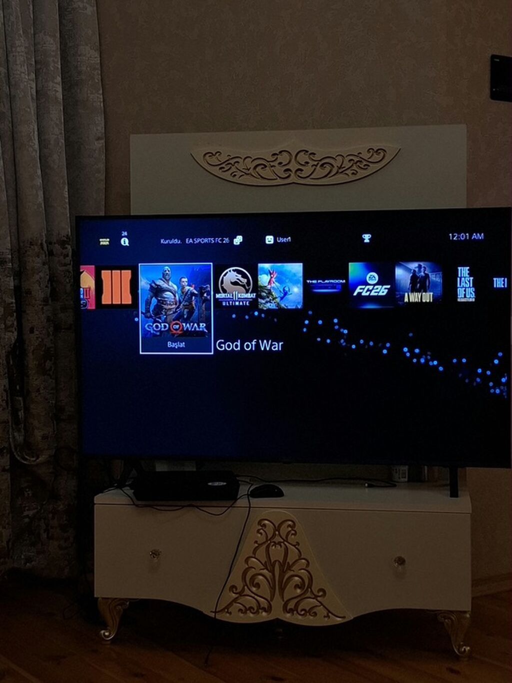 PlayStation 4 Slim oyun konsolu paketi - Model: PS4 Slim (qara rəng) — Oyun konsolları, Xırdalan (4)