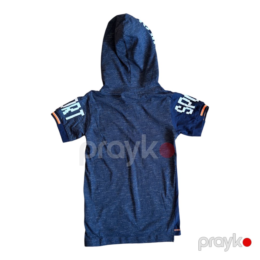 Oğlanlar üçün futbolka 48573169, pambıq, göy, 5 yaş — Mallar, Bakı (2)