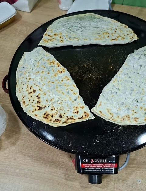 Mətbəx üçün qutab bişirən sac "Günəş" — Bakı