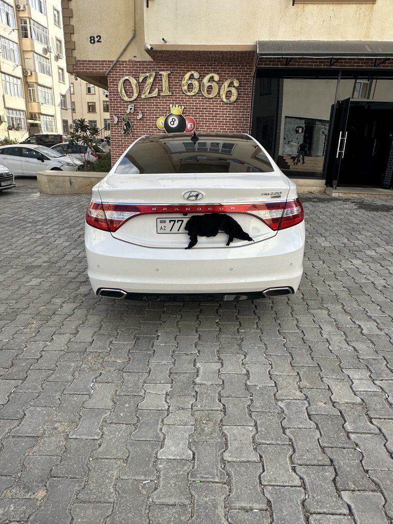 Hyundai Grandeur, 2.2 L, 2015 il, 165 000 km — Avtomobillər, Bakı (4)