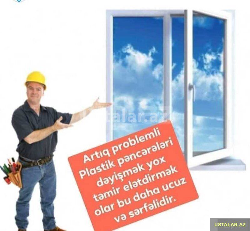 Plastik qapı və pəncərələrin sifarişi — Pəncərələr, qapılar, balkonlar, Bakı