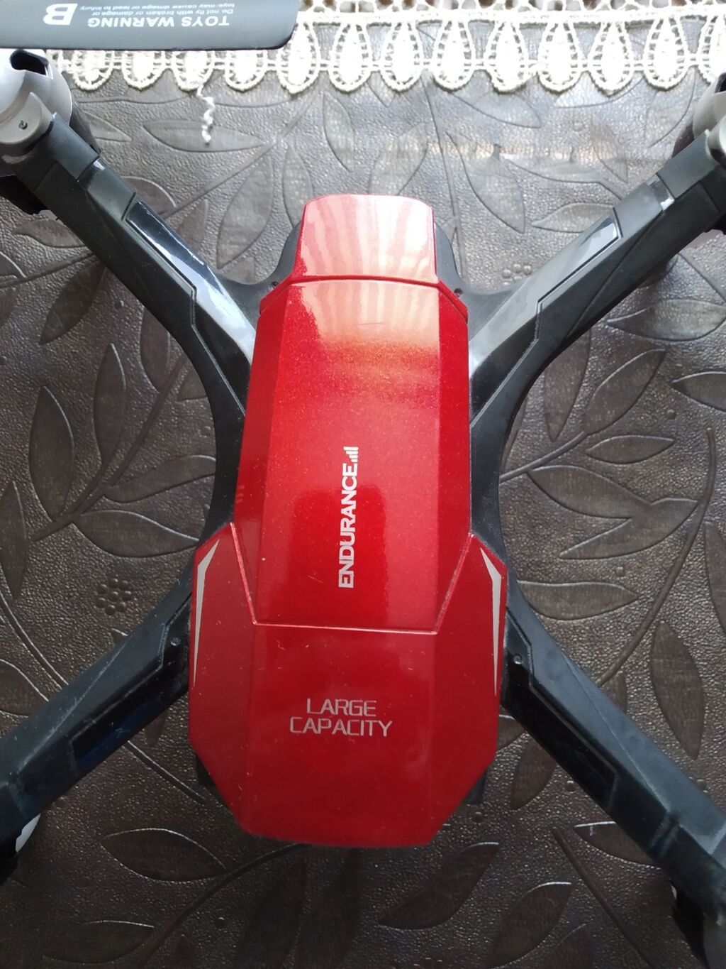 Oyuncaq kvadrokopter dron - Korpus rəngləri: bənövşəyi və qırmızı — Oyuncaq nəqliyyatı, Bakı (2)