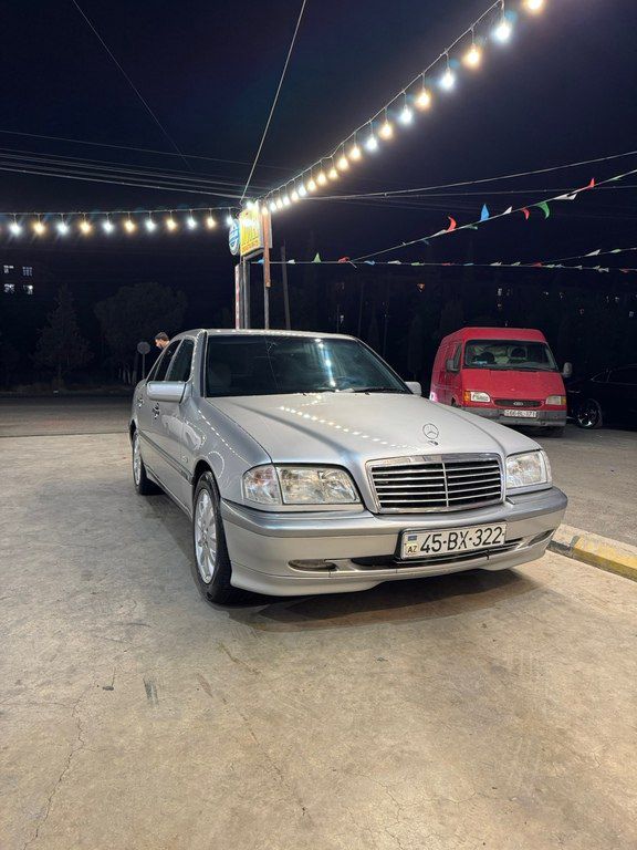 Mercedes C 180, 1.8 L, 2000 il, 260 000 km 45-BX-322 — Avtomobillər, Ağcabədi (6)