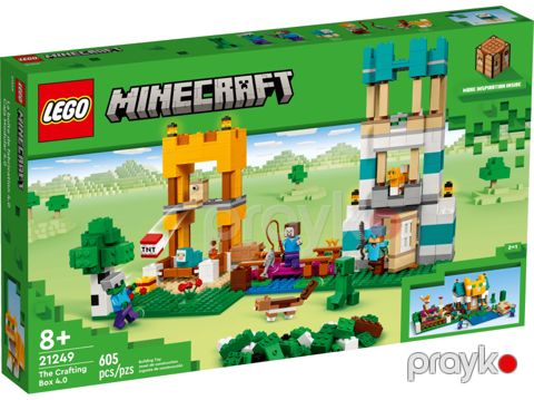 Konstruktor Lego Minecraft The Crafting Box 4.0 21249 — Bakı