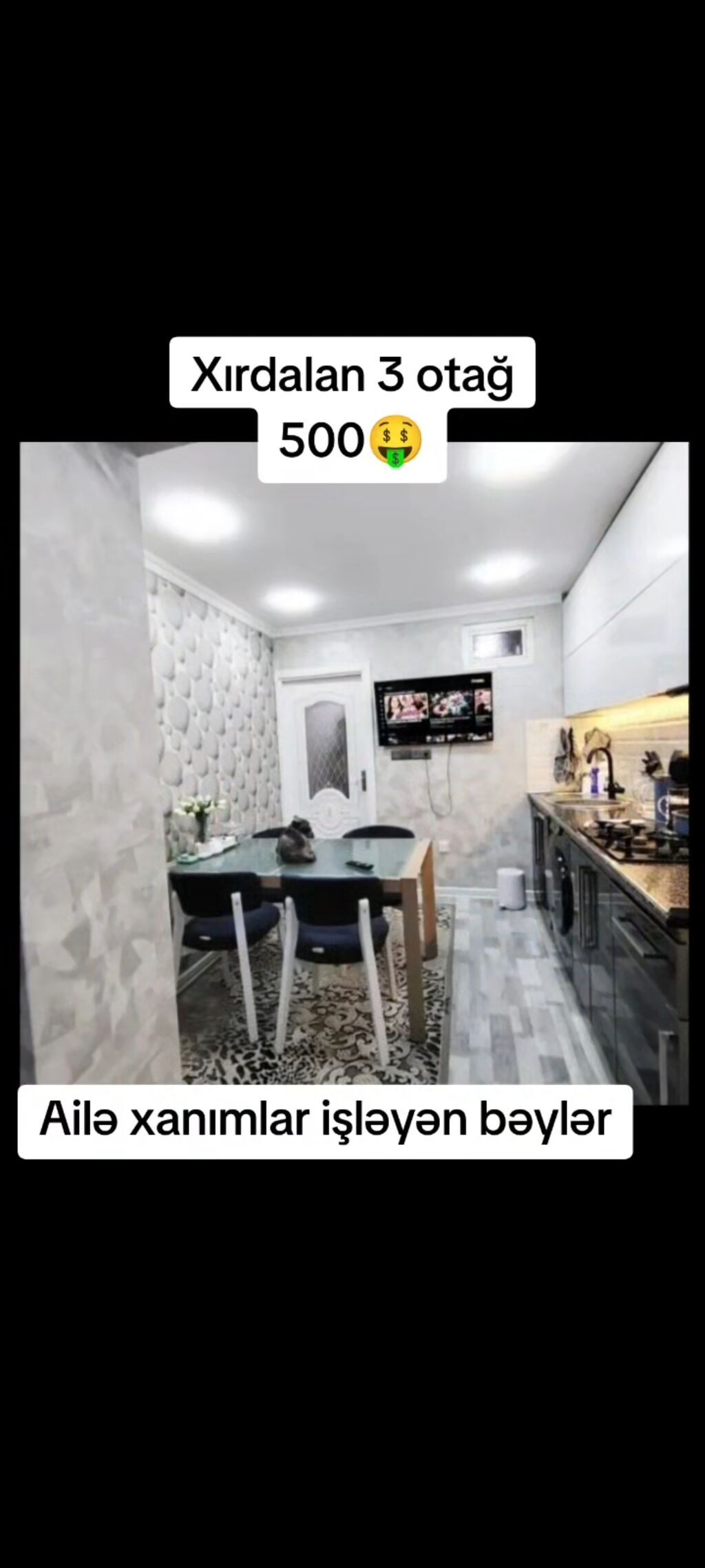 İrşadin yaxınlığı.Mərtəbə 3.Tam təmirli əşyali evdir. Makler haqqı — Mənzil, Xırdalan