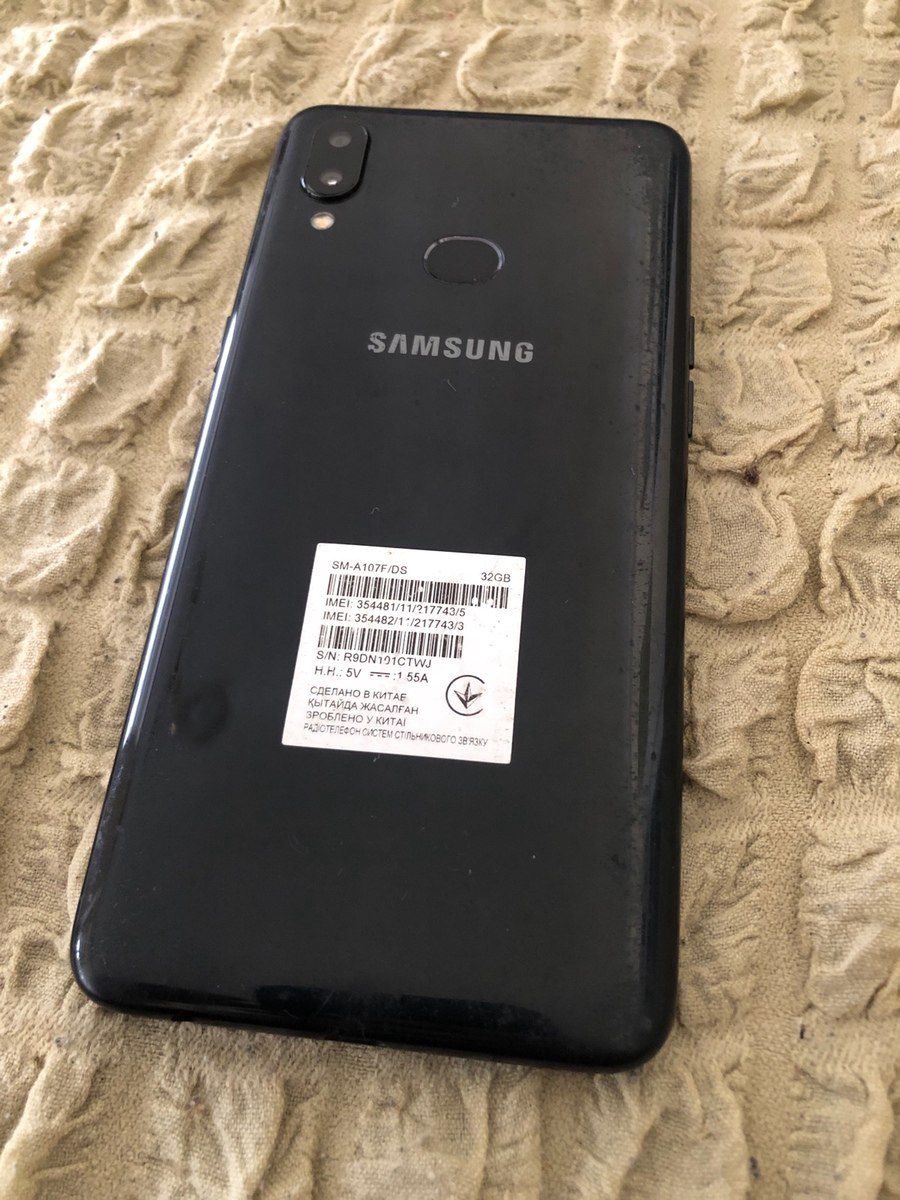Samsung Galaxy A10s Black 32GB/2GB — Smartfonlar, Bakı (2)