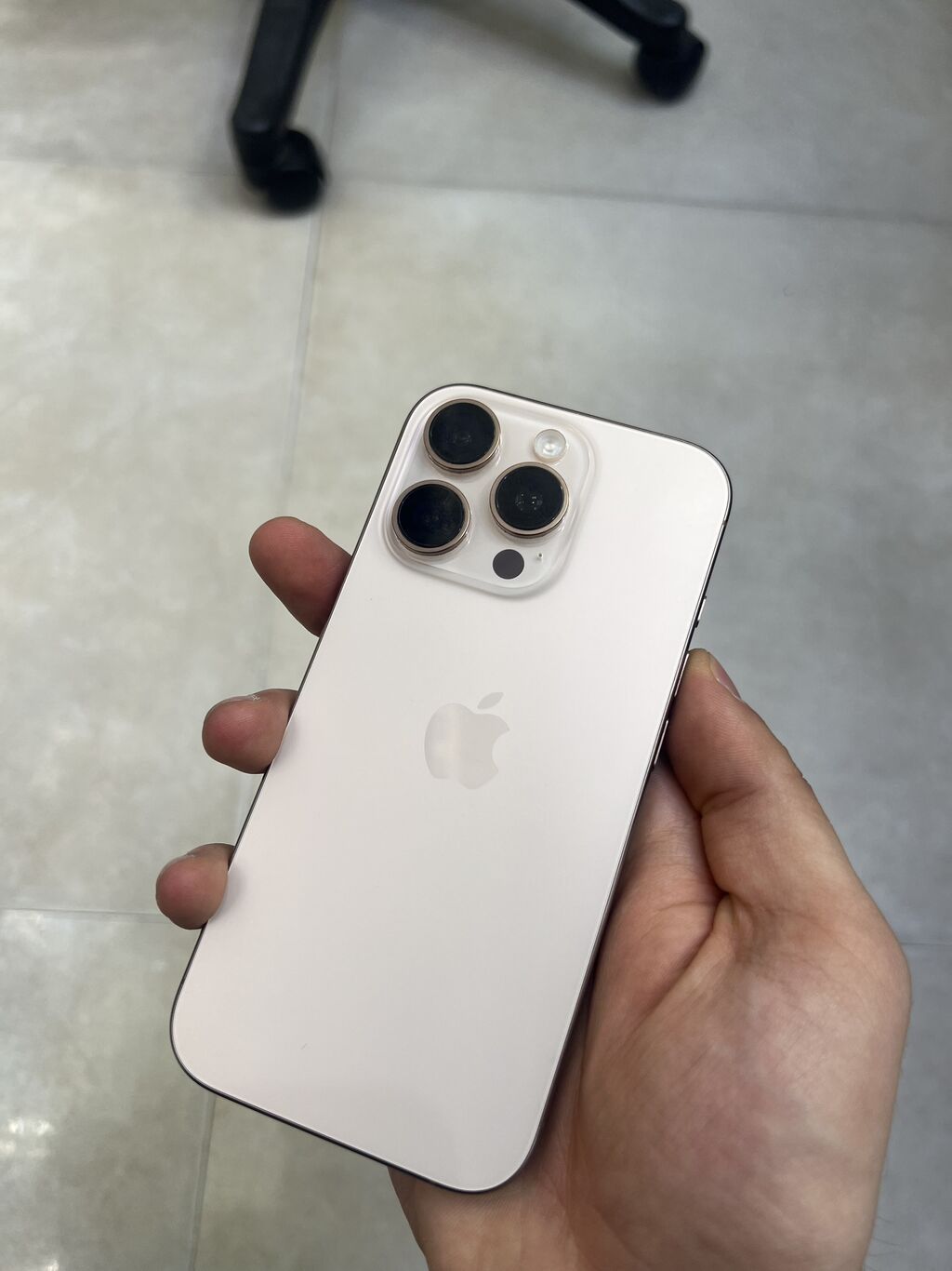 IPhone 16 Pro, 128 GB, Desert Titanium, Barmaq izi, Simsiz şarj, Face ID — Apple iPhone, Bakı (6)