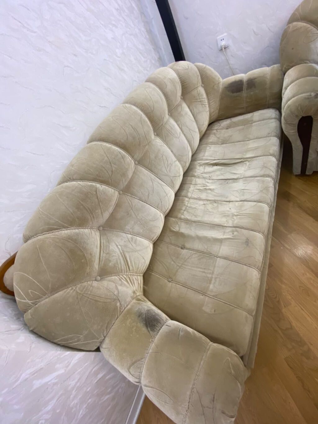 İşlənmiş, Klassik divan, Divan, Bazalı, Açılan — Yumşaq mobilya dəstləri, Bakı (2)