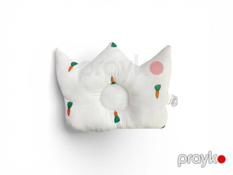 Uşaqlar üçün ortopedik yastıq 03, sintepon, ağ, 20x30 sm — Bakı