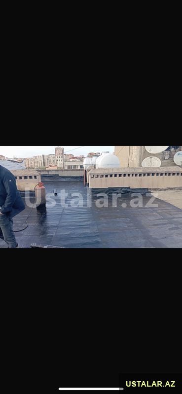 Tol və izolyasiya — Dam və örtüklər, Bakı (7)
