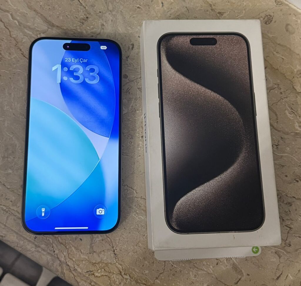 IPhone 15 Pro, 128 GB, Natural Titanium — Apple iPhone, Bakı (4)