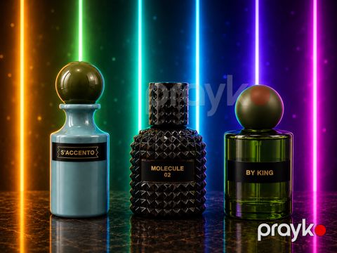 Ətir dəsti No brand (S'Accento + Molecule 02 + By King) kişilər üçün, 90 ml — Bakı