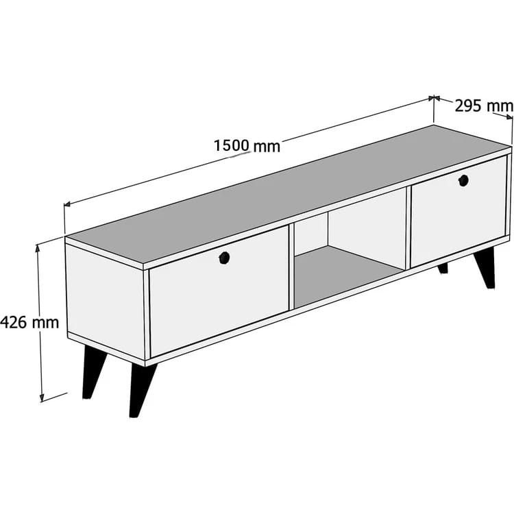 Tv üçün tumba mv_13900295, Ldsp, 29.5x150x42.6 sm — Mallar, Bakı (2)